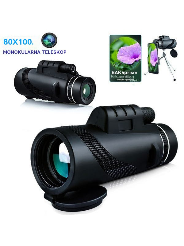 🔭💥【Plaćanje pouzećem】 Monokularni teleskop visoke rezolucije za noćno gledanje, veliko povećanje.