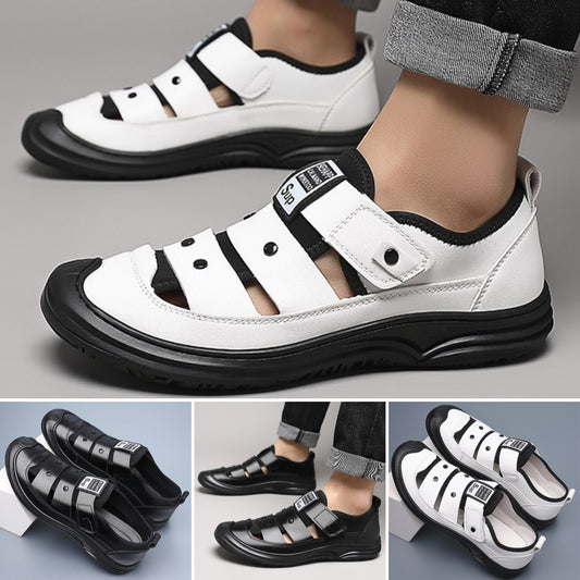 ✨🌴【39-44】2025 letnie nowe męskie oddychające sandały casualowe z miękką podeszwą