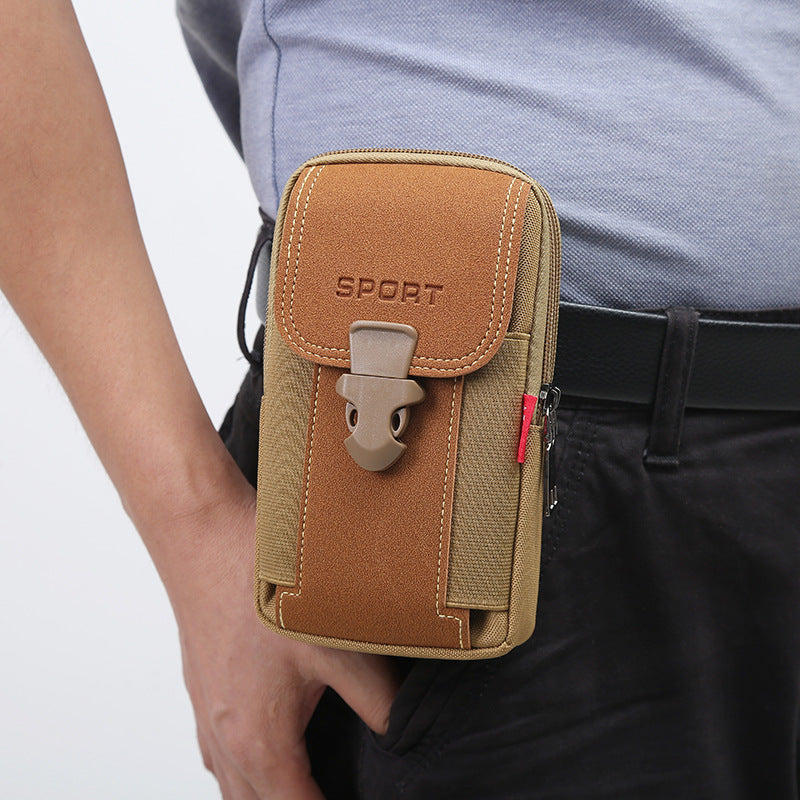 📱【Oferta ograniczona czasowo】👛Męskie codzienne torby outdoorowe, torby sportowe na telefony komórkowe-3724934