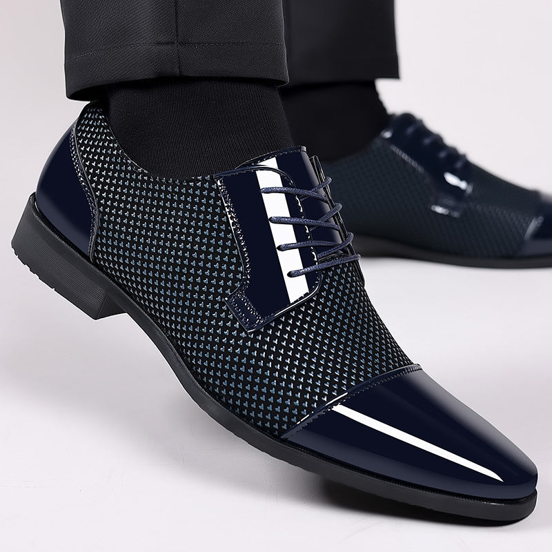 Nowe biznesowe męskie oddychające buty casual-3912739