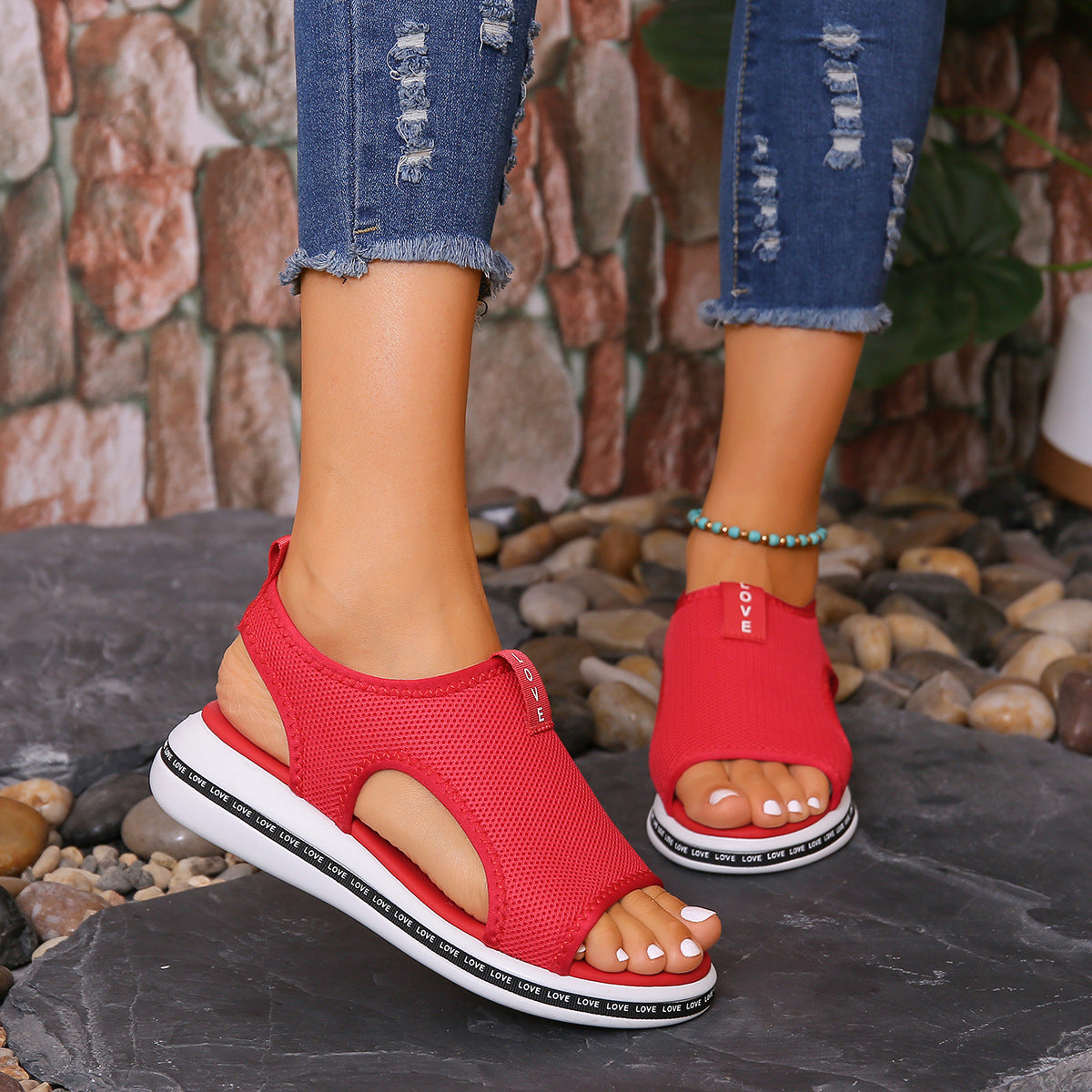 🌼🌸【36-41】Nowe modne sandały damskie z miękką podeszwą