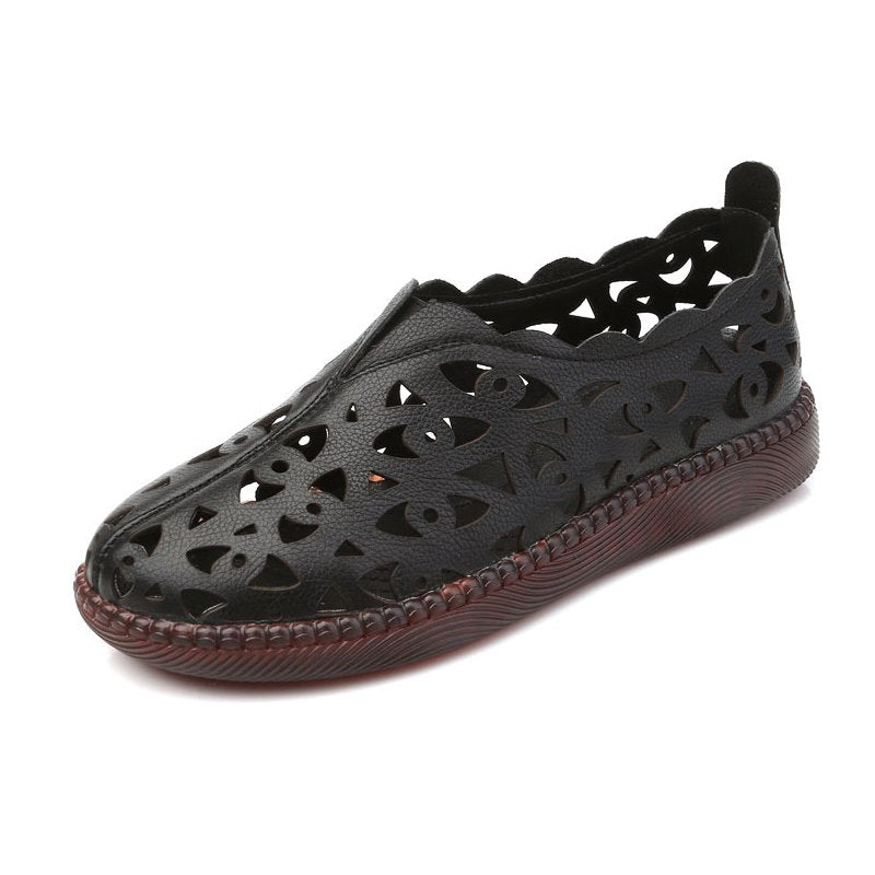 🔥【Oferta limitada al 50%】🔥【35-42】Zapatos retro transpirables de mujer con punta redonda
