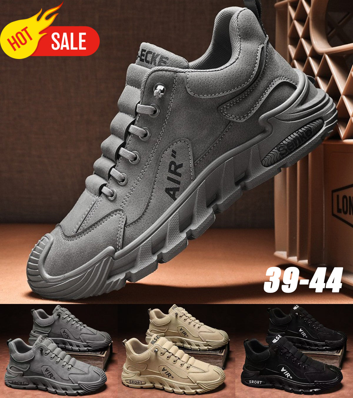 🔥🌴【39-44】Letnie, wodoodporne i oddychające buty codzienne dla mężczyzn, miękkie podeszwy, wygodne w noszeniu