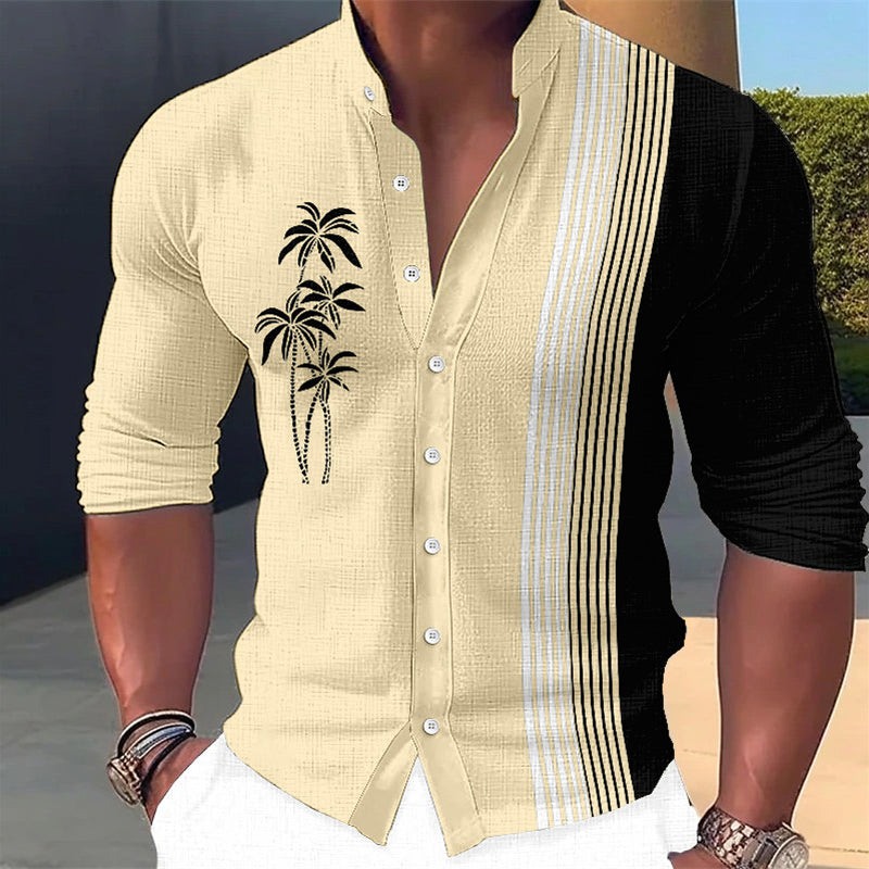 【🏖️🔥Letnia oferta specjalna】【S-6XL】Nowa letnia męska prosta lniana koszula – miękka i przyjazna dla skóry