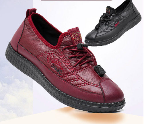 ✨Limitowana oferta 43% 🔥zniżki na damskie skórzane buty z miękką, antypoślizgową podeszwą w rozmiarach 35-41.-3809114