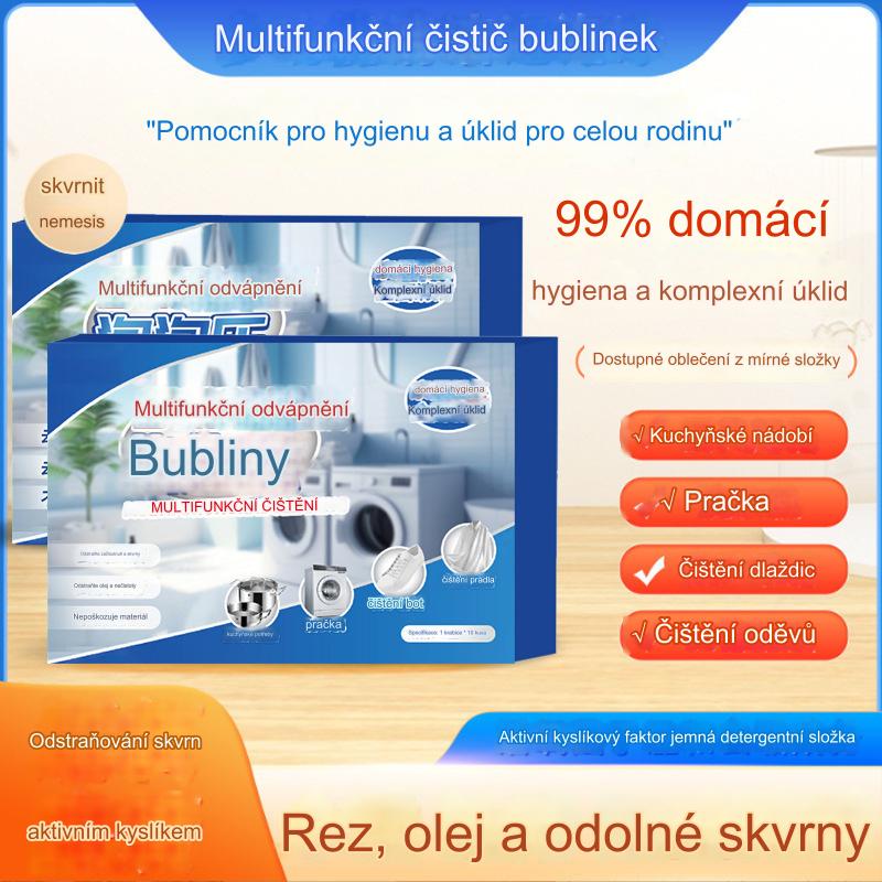 🔥【Kup 2 pudełka, a 2 otrzymasz gratis】✨【Szybkie czyszczenie】🔥Wielofunkcyjne musujące tabletki czyszczące do użytku domowego