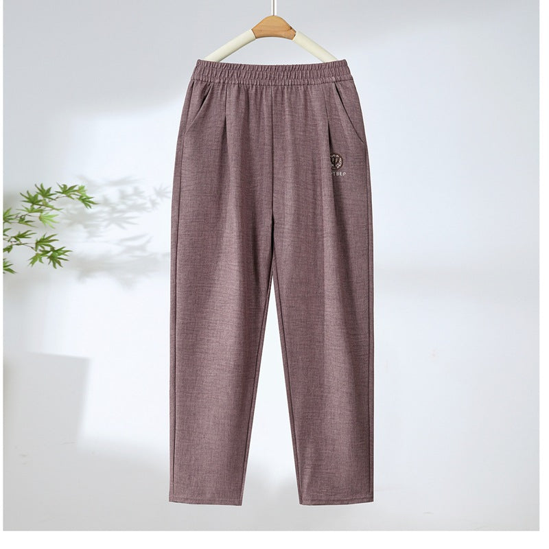 ✨🎉【Ograniczona ilość】【S-5XL】2025 Letnie damskie modne spodnie casualowe Nine-Point