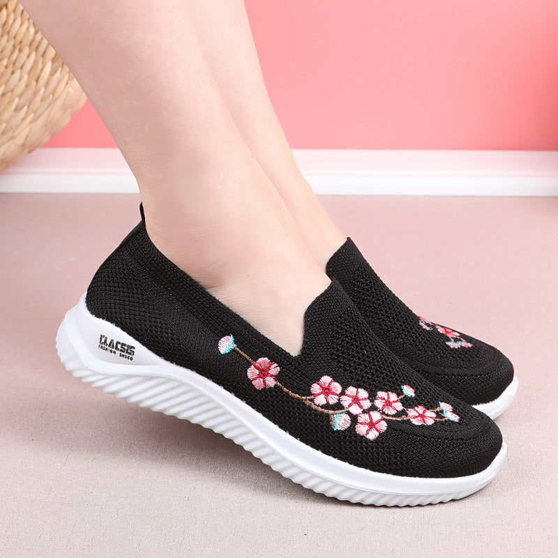 🌺🌺【35-41】🩰2025 Nowe buty damskie wsuwane na miękkiej podeszwie z niską cholewką, lekko wygodne i pasujące do wszystkiego-3924430