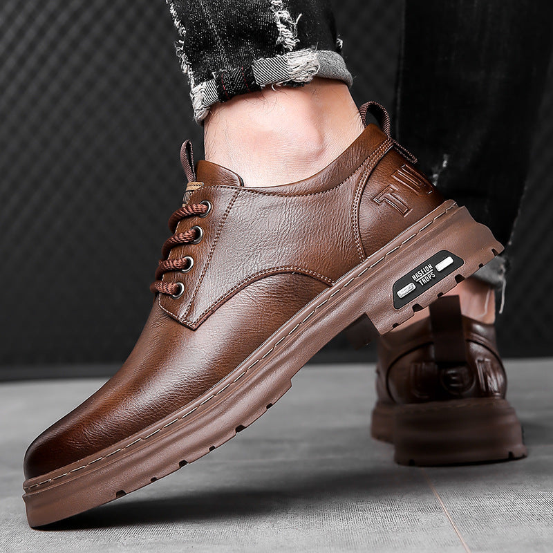 🔥😎【Jesienny nowy styl】【39-44】Modne, wysokiej jakości skórzane buty biznesowe męskie