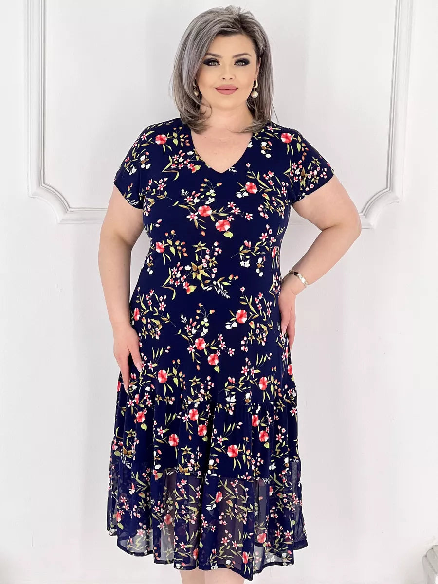 【Último día 50% de descuento】🌌💕【S-5XL】Vestido sencillo, cómodo y de alta calidad para mujeres europeas y americanas
