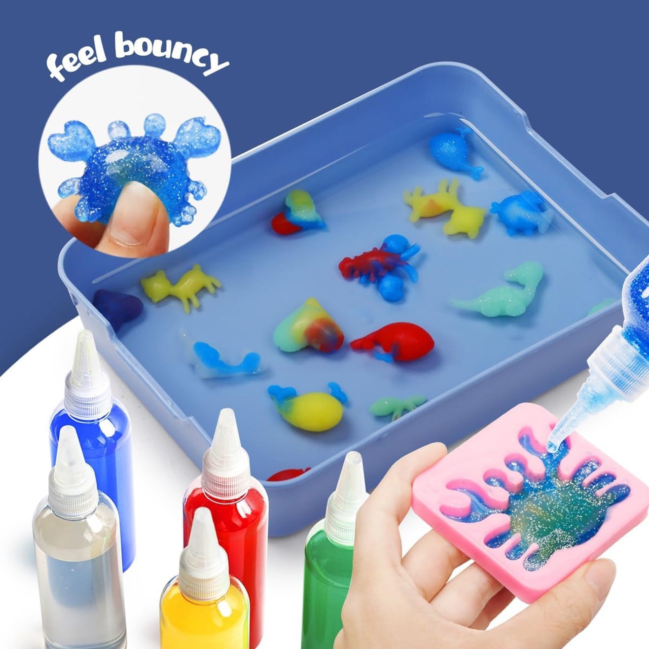 ✨🎨 【Oferta ograniczona -50%】 Dziecięcy kreatywny zestaw zabawek 【6 kolorów + 24 kształtów】