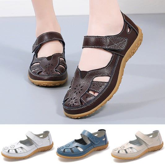 ✨🌈【36-42】2025 letnie nowe płaskie sandały na co dzień, do użytku na zewnątrz