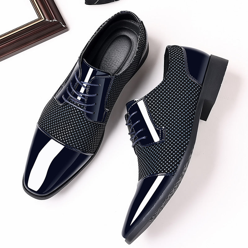 Nowe biznesowe męskie oddychające buty casual-3912739