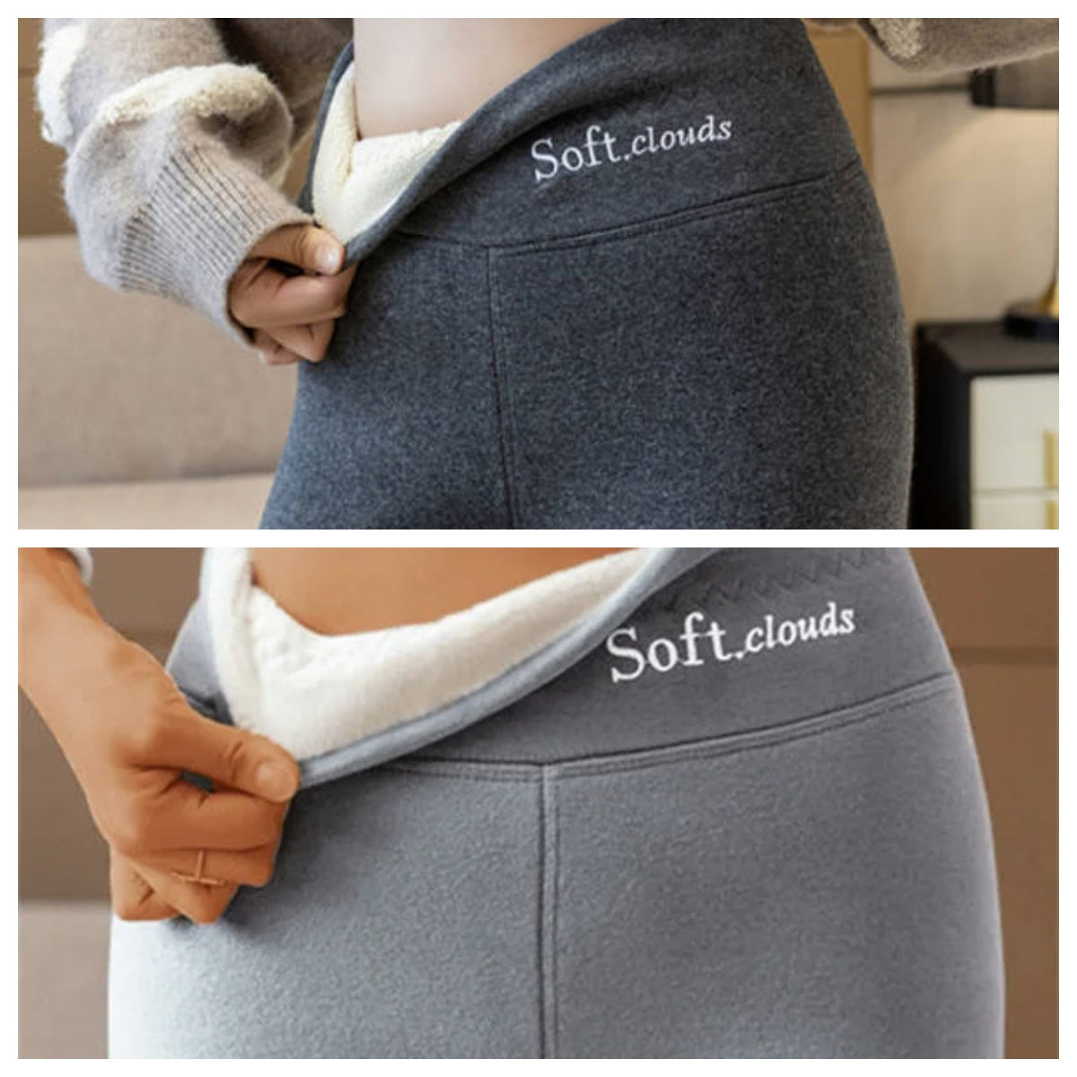 ✨⛄【Kupite eno, drugo dobite brezplačno🔥】【S-5XL】Ženske tople volnene pajkice - obvezen kos za jesen in zimo