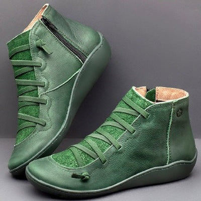 👢👍【35-43】Wiosenne nowe damskie buty duże rozmiary krótkie buty casualowe