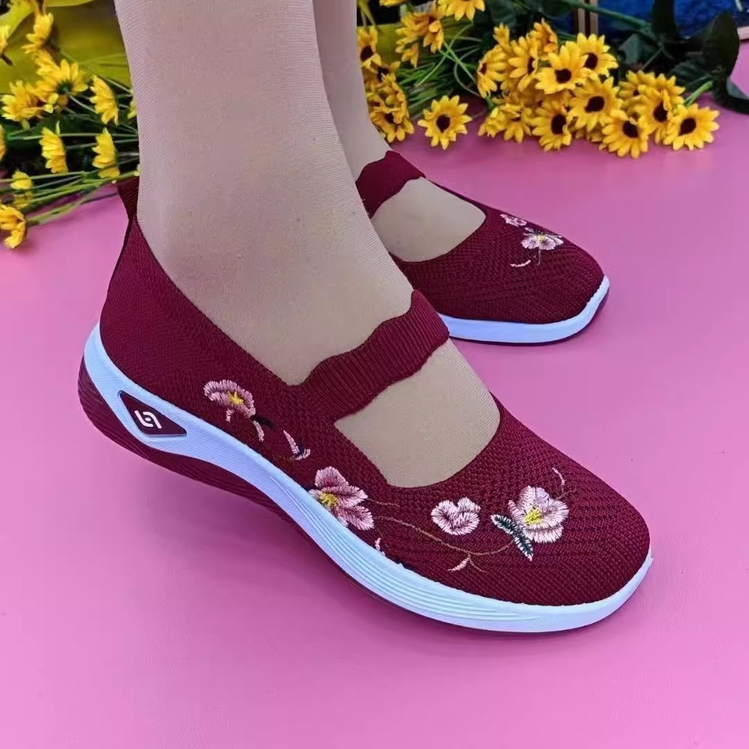 🥰💐【36-41】 Wygodne i oddychające buty antypoślizgowe dla osób w średnim i starszym wieku