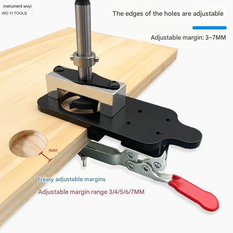【🔥1 zestaw 6 sztuk】Narzędzie do otwierania otworów na zawiasy do drewna. Lokalizator otworów na zawiasy drzwi szafy 35 mm3863793