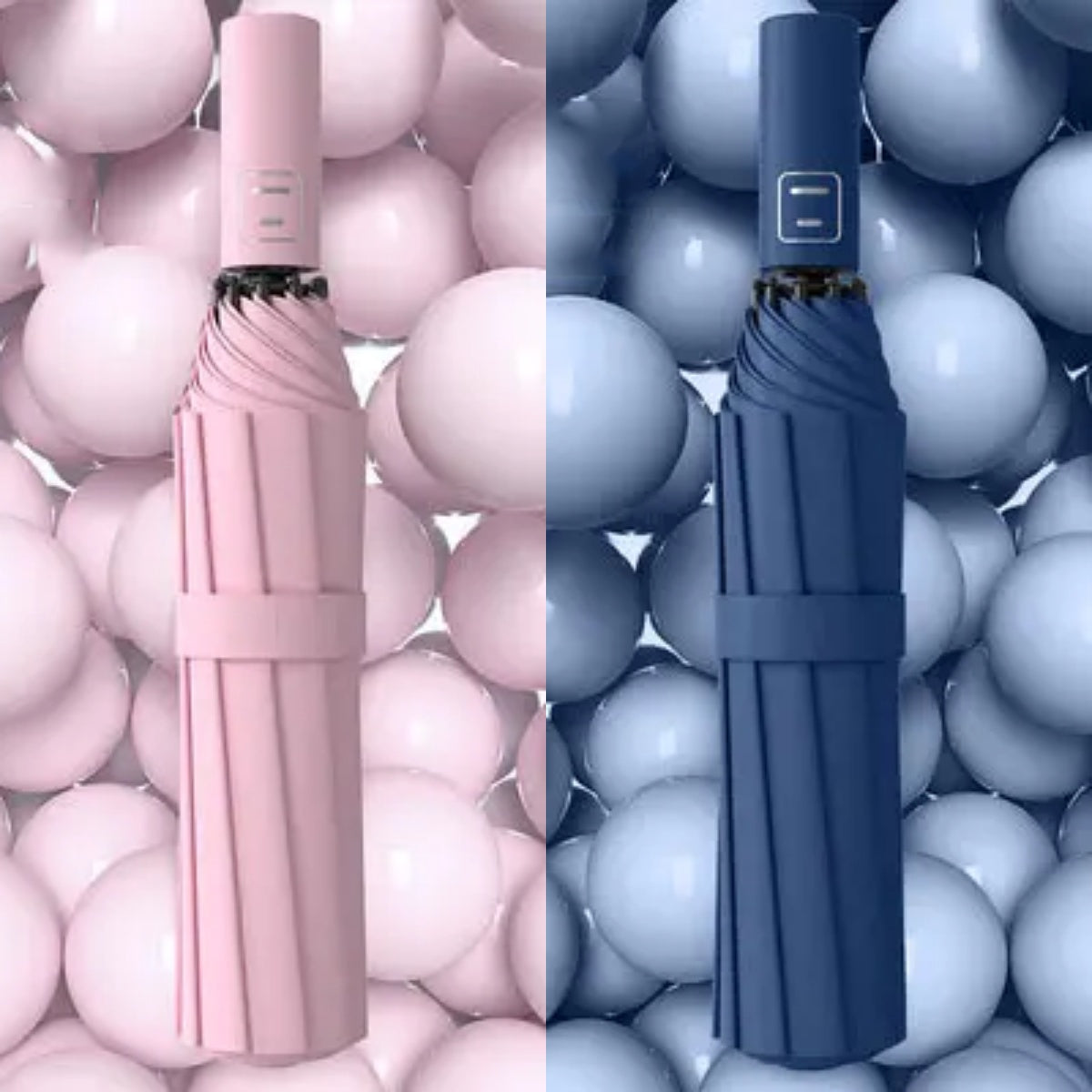 ☔🔥 【Kup jeden, drugi dostaniesz gratis】🔥 Nowy parasol automatyczny, składany parasol z 10 kościami