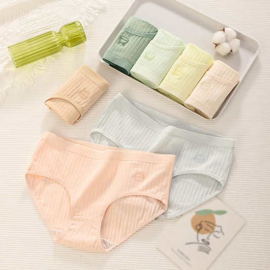 ✨【Promocja ograniczona czasowo】💖🛒(7 sztuk) Wygodne i proste antybakteryjne majtki damskie z wysokim stanem