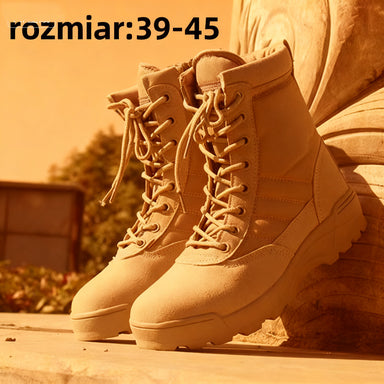 👍💥【39-45】Wysokiej jakości taktyczne buty trekkingowe na jesień i zimę dla mężczyzn i kobiet: wodoodporne i odporne na zużycie