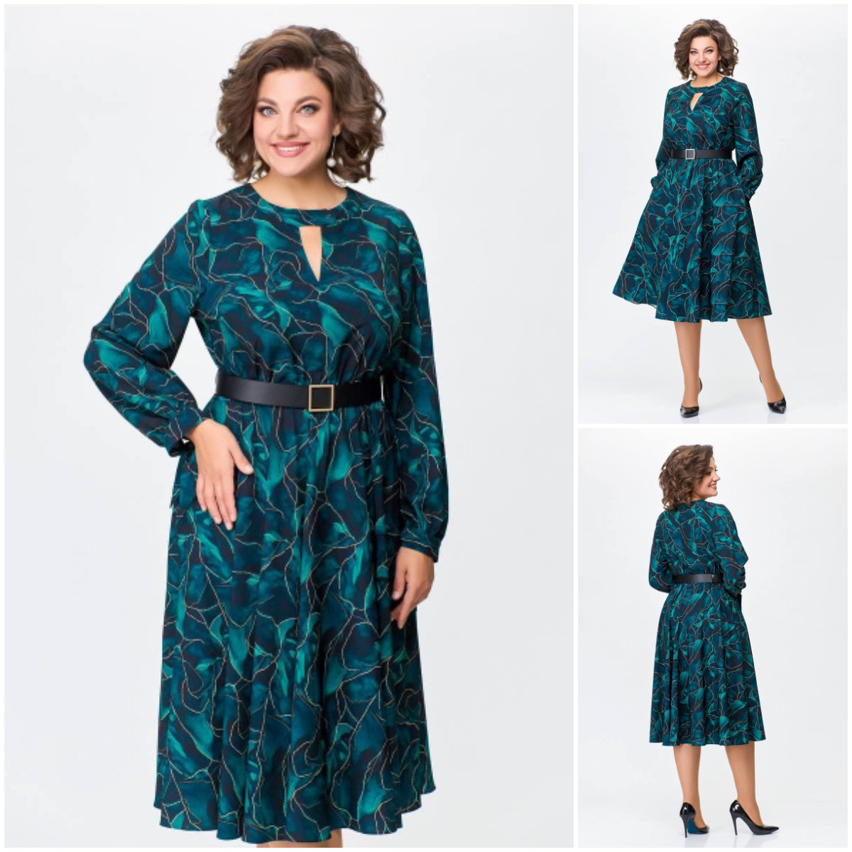 💖【S-5XL】🍁Wysokiej jakości stylowa sukienka na jesień i zimę w nowym stylu3859467