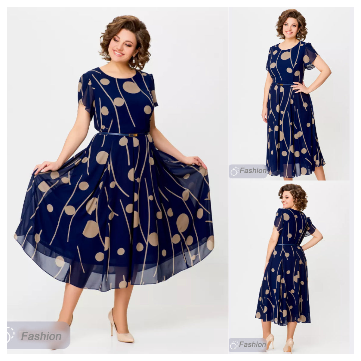 đăS-5XLăNowa modna sukienka, klasyczny krĂłj, elegancka i prosta3901966