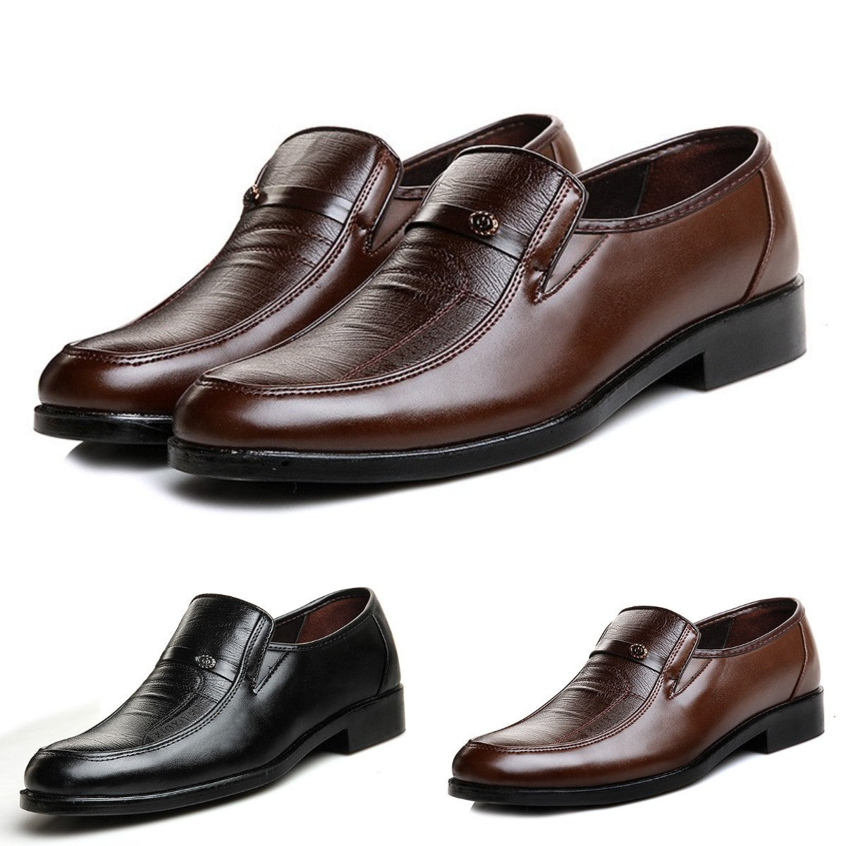 🌟30% ZNIŻKI👞【28-44】 2025Nowe oryginalne skórzane buty biznesowe dla mężczyzn ✨Miękkie i wygodne✨
