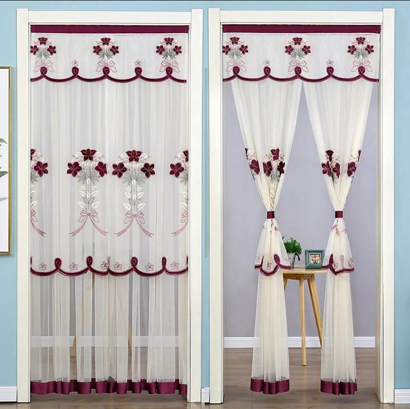 💥🎀【Oferta specjalna ograniczona czasowo】Wykwintna siatkowa zasłona do drzwi do sypialni