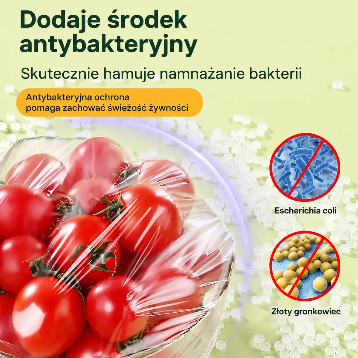 🥗✨ 450 jednorazowych osłon na żywność | Elastyczne osłony na talerze, miski i różnego rodzaju pojemniki – jedno opakowanie zastępuje trzy!