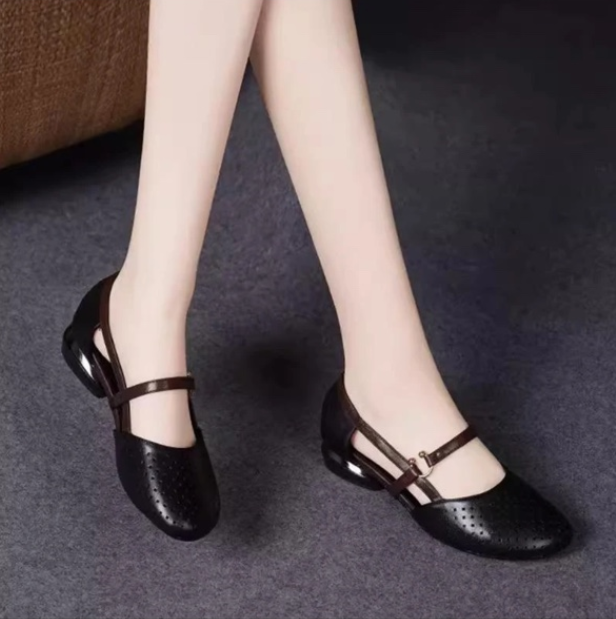 🔥🔥【35-42】2025 Wiosna Moda Eleganckie Sandały Damskie✅Wykonane ze skóry naturalnej✅Miękka podeszwa