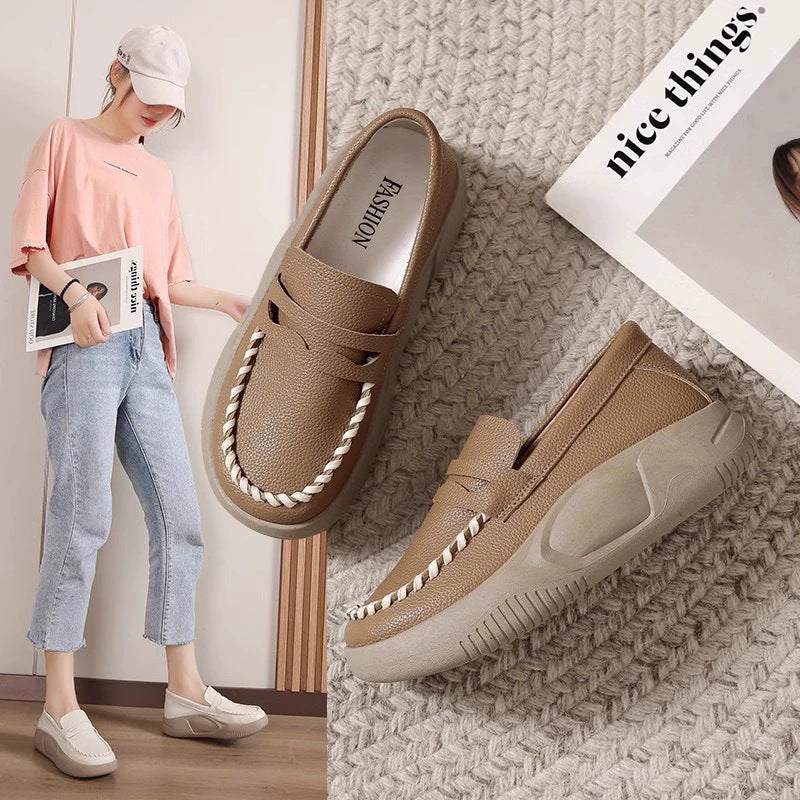 🥿🌸【35-40】2025 Buty ortopedyczne z czystej skóry bydlęcej