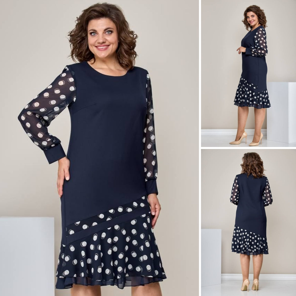 đăS-5XLăđ 2024 Wygodna i elegancka sukienka-3786847