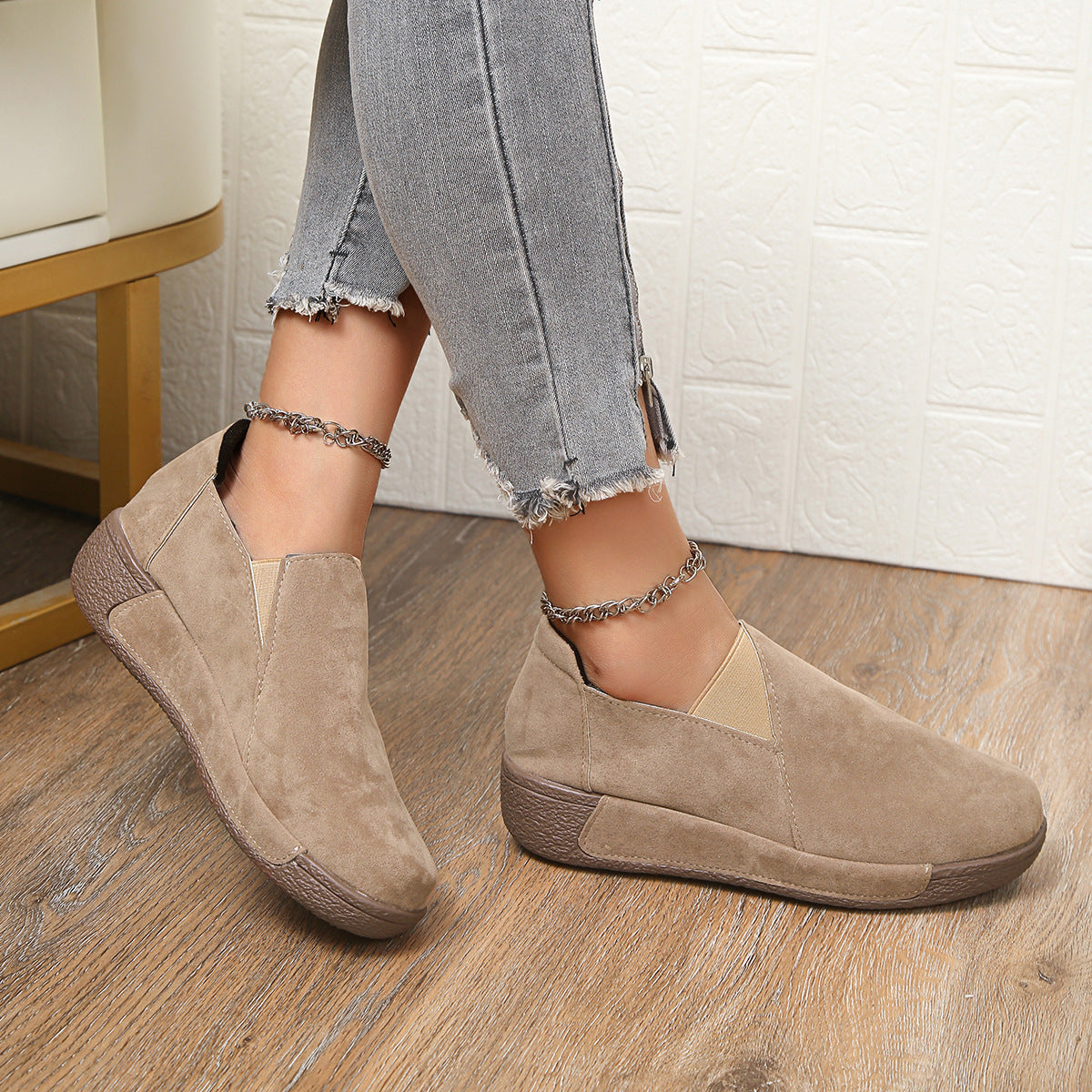 🔥🍁【Jesienny nowy styl✨】【36-43】🍂Modne, wysokiej jakości damskie skórzane buty codzienne