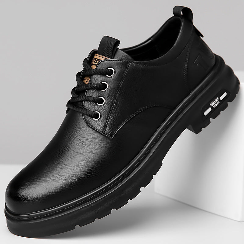 🔥😎【Jesienny nowy styl】【39-44】Modne, wysokiej jakości skórzane buty biznesowe męskie
