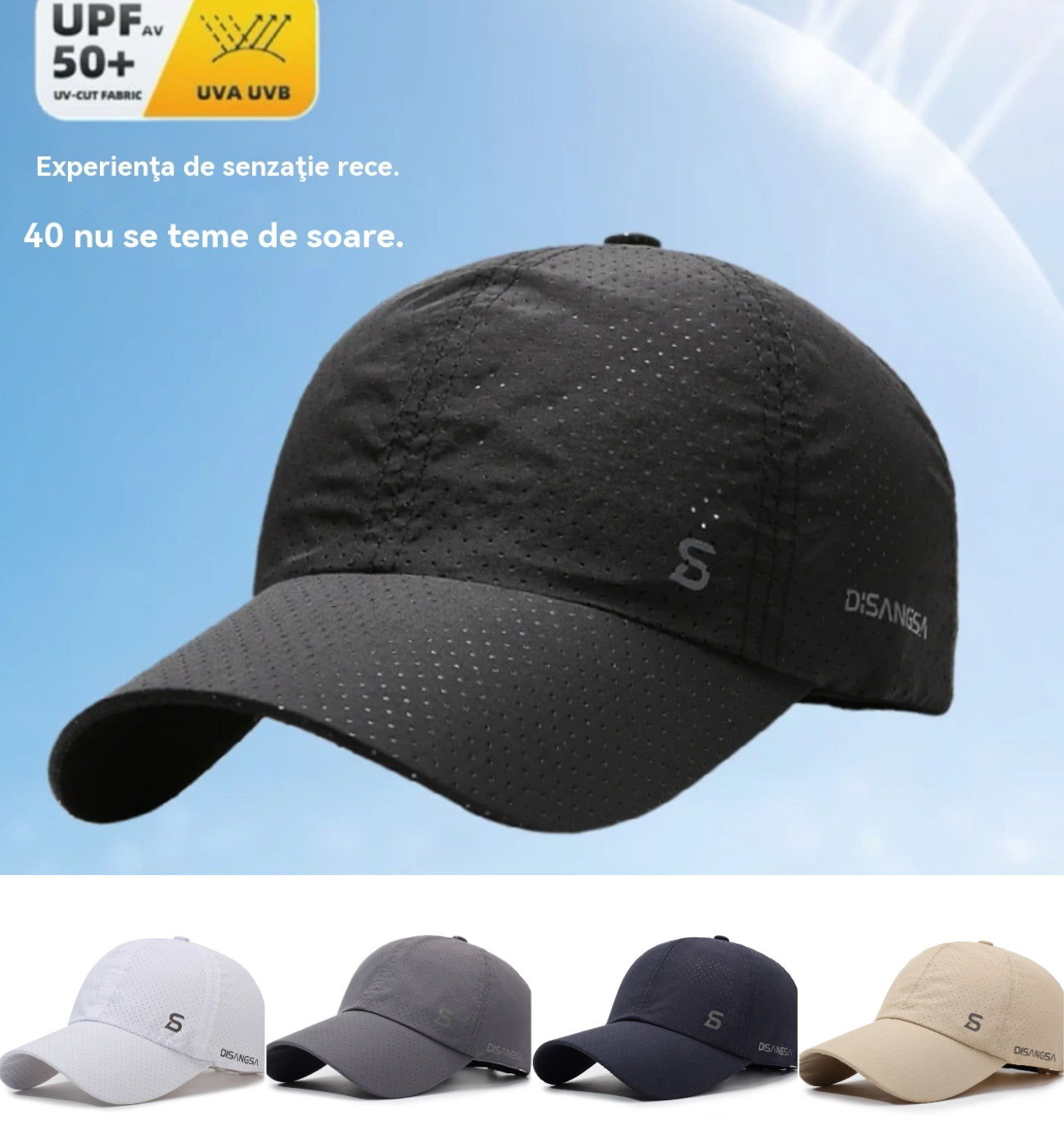 ✨🧢【Kup jeden, a drugi dostaniesz gratis】🔥🌴Nowa letnia, siateczkowa, oddychająca i szybkoschnąca czapka