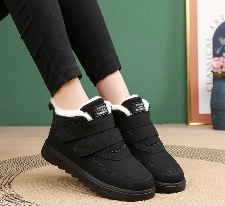 💟【45% zniżki】🔥2024, nowe, modne, zimowe damskie buty antynarciarskie z pogrubionej bawełny-3823059