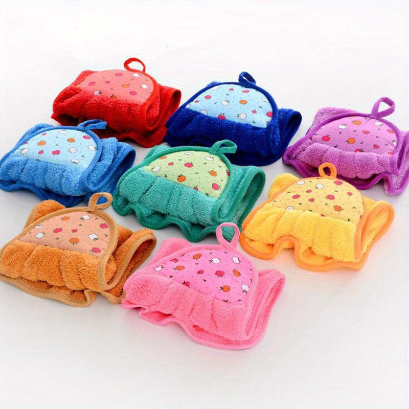 💥💥【Super wyprzedaż】🔥【8szt.】Ściereczka chłonna w uroczy owocowy wzór