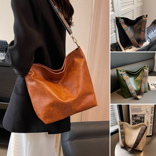 🔥👜【Ograniczona ilość】2025 Nowa torba na ramię w stylu retro z geometrycznym wzorem, duża, modna damska