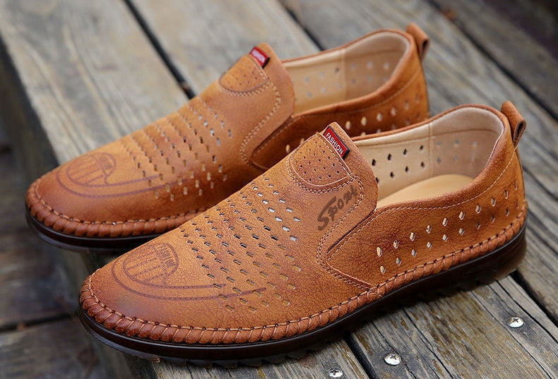 ✨✨【39-44】 Ręcznie robione skórzane męskie buty outdoorowe