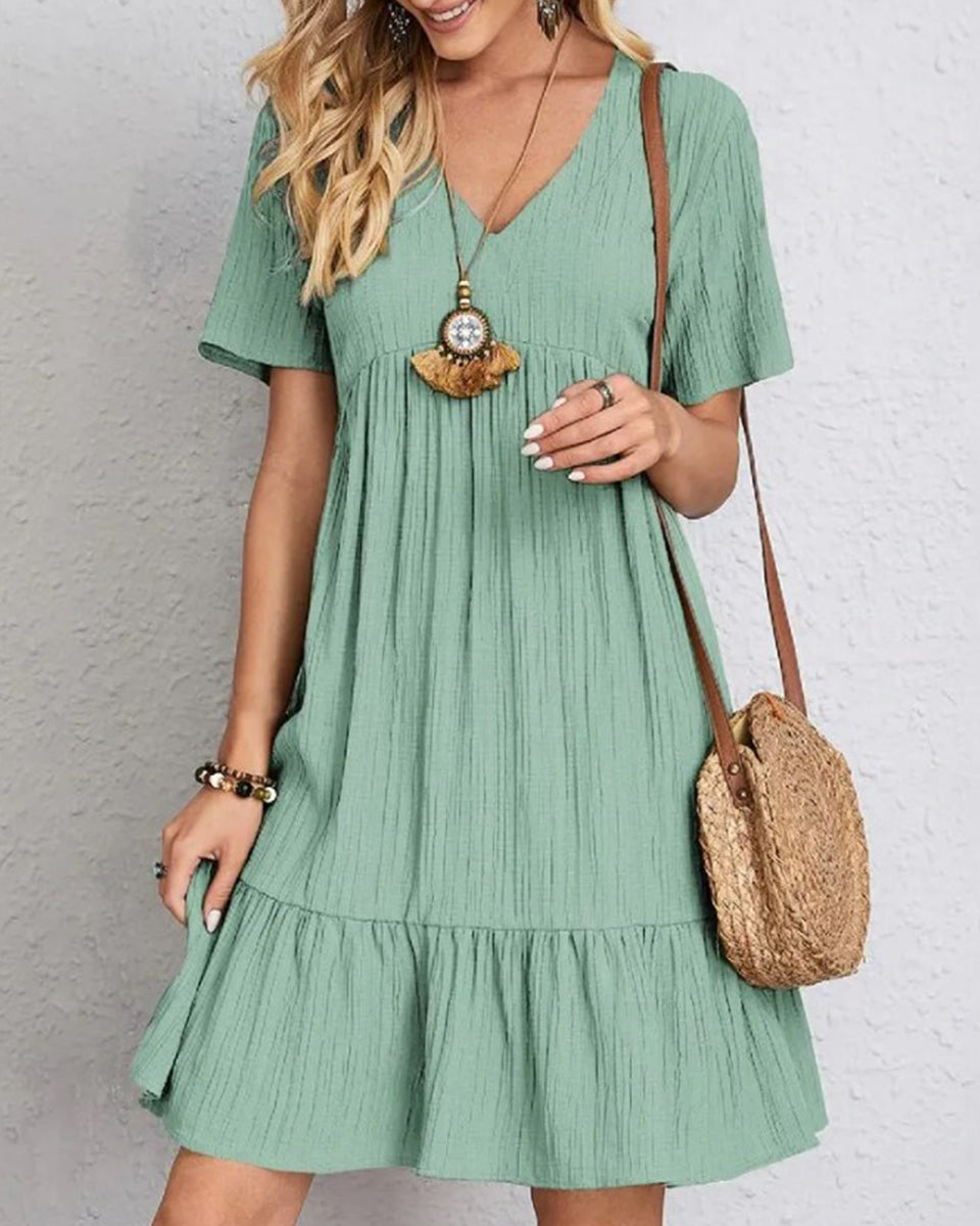 🔥👗【S-3XL】💖🛒2025 nowa bawełniana i lniana damska spódnica plisowana, dostępna w wielu kolorach, swobodna i modna