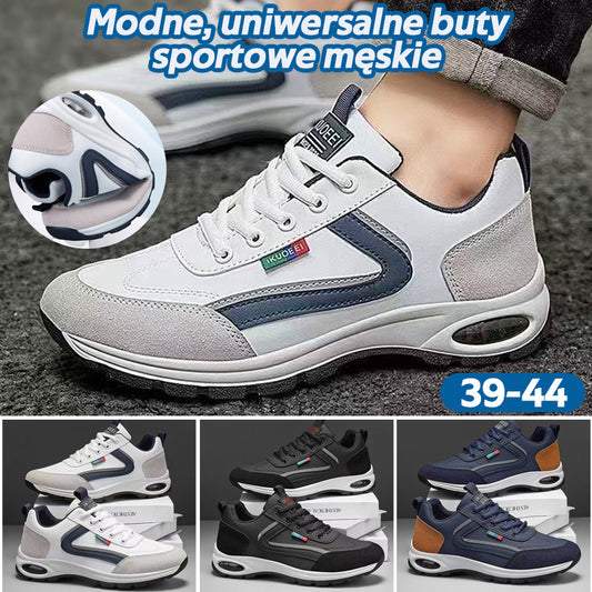 ⏳【Rabat ograniczony czasowo – koniec promocji】 Nowy styl zimowy, męskie skórzane buty casualowe, wodoodporne i ciepłe