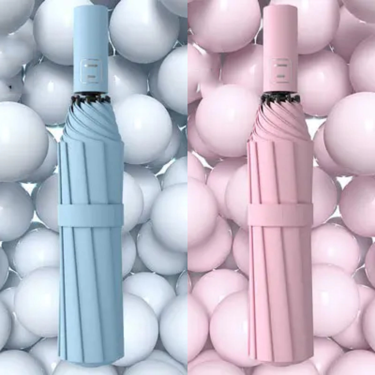 ☔🔥 【Kup jeden, drugi dostaniesz gratis】🔥 Nowy parasol automatyczny, składany parasol z 10 kościami