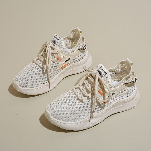 【35-40】2024 nowe, oddychające buty sportowe z siateczki3632029