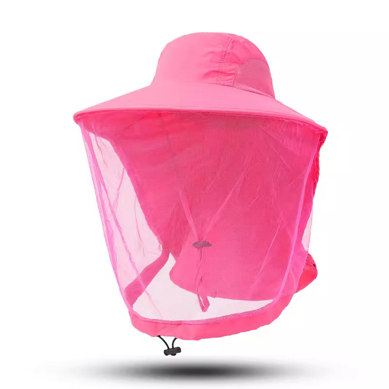 🎁Sombrero de pescador de malla con protección solar, ideal para actividades al aire libre. ✅️Pago contra entrega