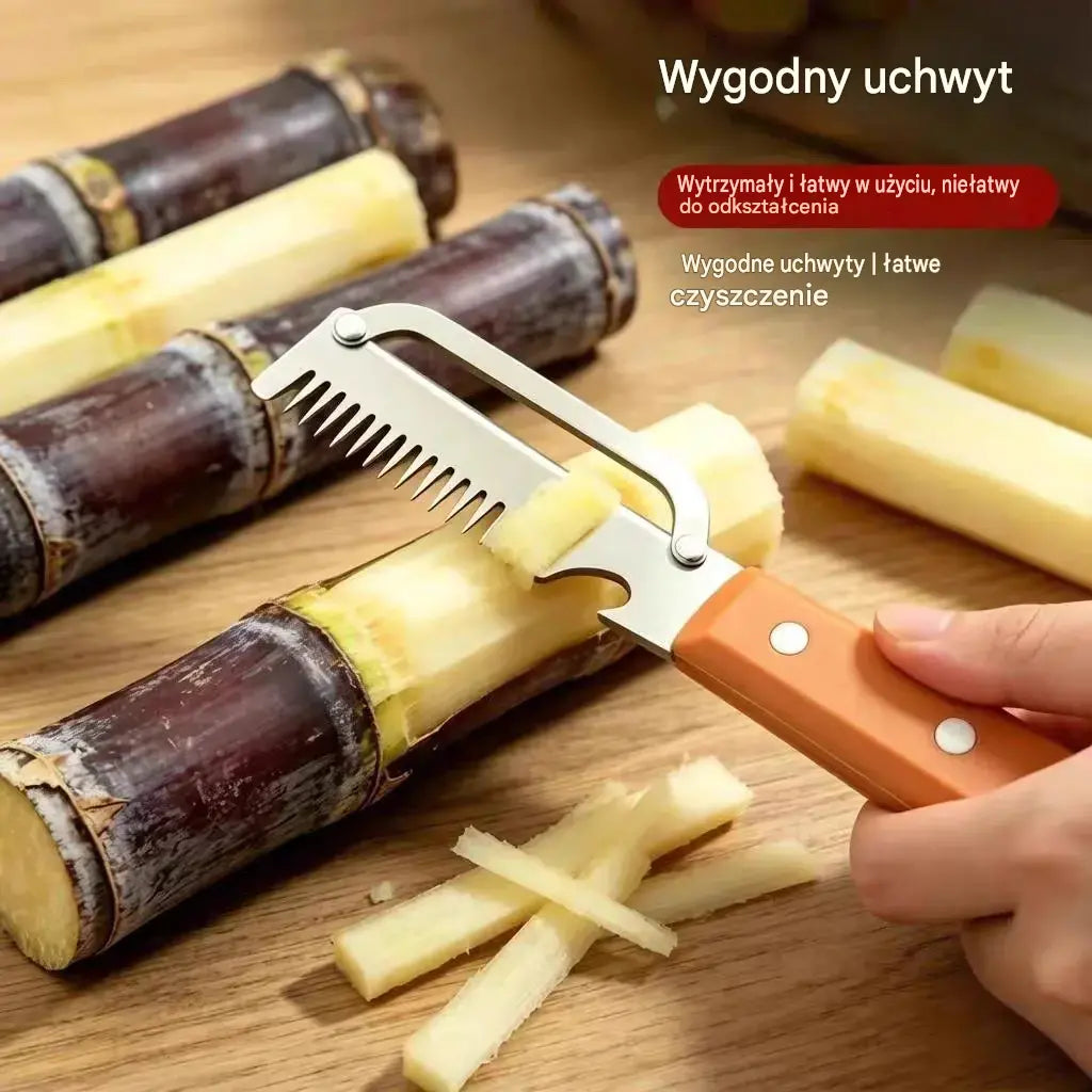 💥Kup jeden, a drugi otrzymasz gratis💥🔪Wielofunkcyjna krajalnica i obieraczka ze stali nierdzewnej🧅