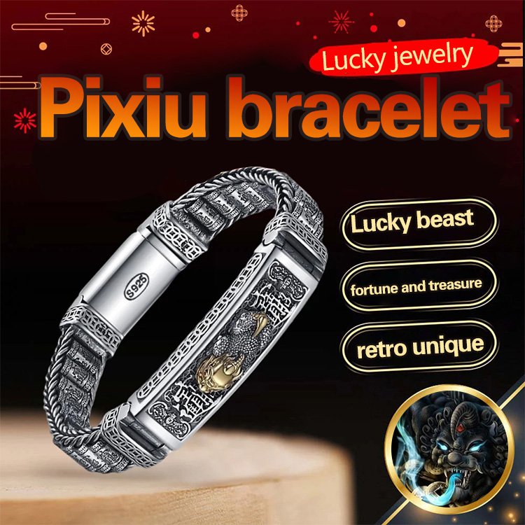 🏆😍🏆【Najlepiej sprzedający się】Modna srebrna bransoletka dla mężczyzn i kobiet, nowy design