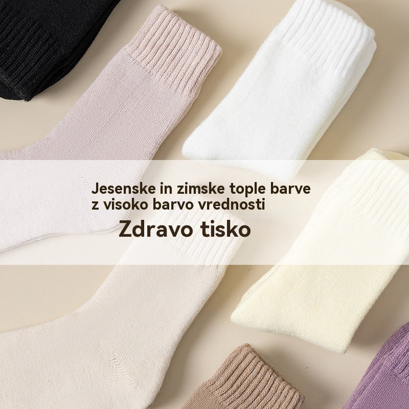 🏆🧦【Kupite 6, dobite 6 gratis】🧦Zimske volnene nogavice proti lupkanju za ženske, zimske nogavice, ki vas grejejo