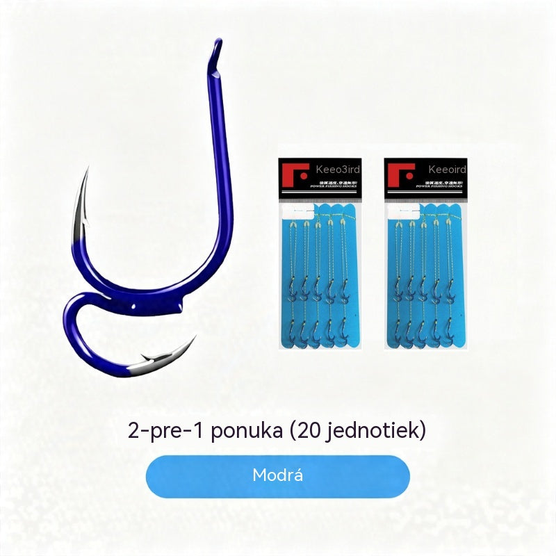 🔥🔥 Kúpte 1 a druhý získate zadarmo 🥇Klasické ultraostré dvojité rybárske háčiky