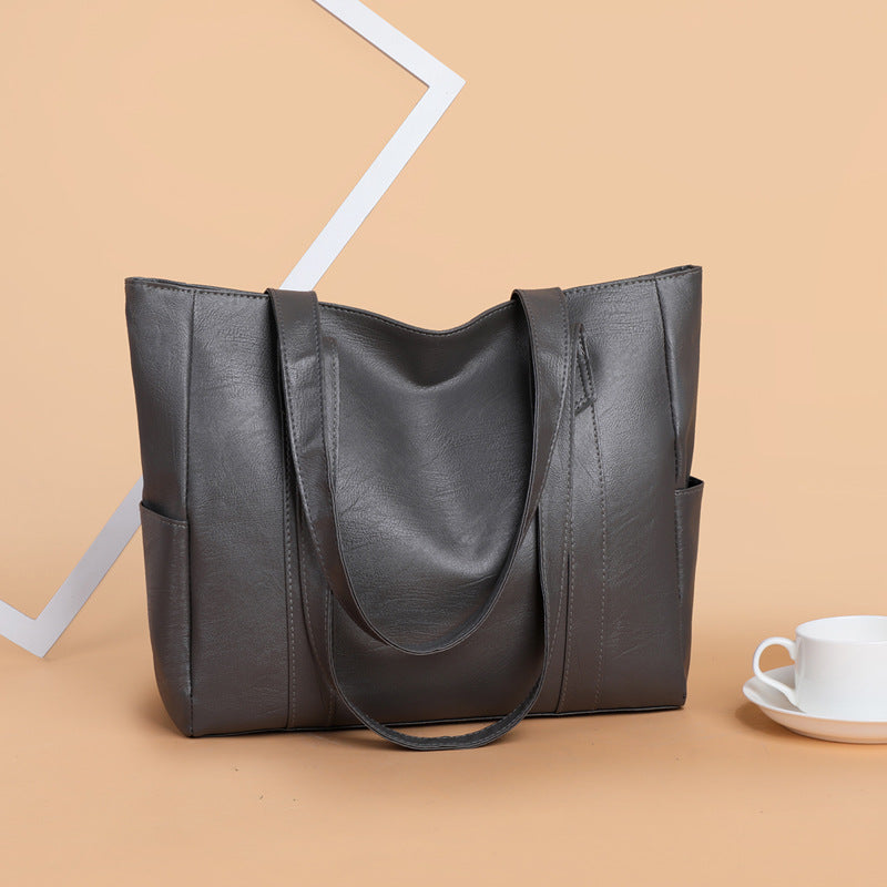 Limitowana zniżka 43% 👜 Nowa modna torebka damska z miękkiej skóry na ramię✨ Casual o dużej pojemności✨ 3876438