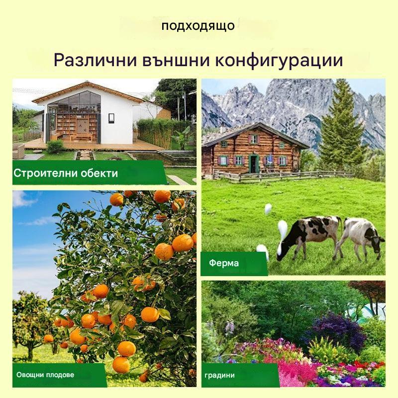 ✨🔥Odstraszacz ptaków ultradźwiękowy zasilany energią słoneczną do użytku na zewnątrz z migającymi diodami LED w podczerwieni, kolorze czerwonym i niebieskim